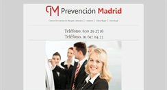 Desktop Screenshot of cursos-prevencion.net