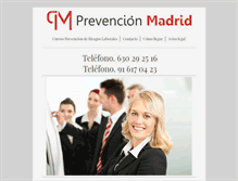 Tablet Screenshot of cursos-prevencion.net